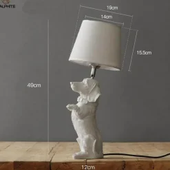 Comfort u0026 Style Beleuchtung-LED Puppy Love Table Light - Creative Pet Decor