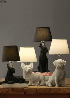 Comfort u0026 Style Beleuchtung-LED Puppy Love Table Light - Creative Pet Decor
