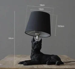 Comfort u0026 Style Beleuchtung-LED Puppy Love Table Light - Creative Pet Decor
