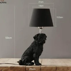 Comfort u0026 Style Beleuchtung-LED Puppy Love Table Light - Creative Pet Decor