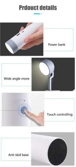 Comfort u0026 Style Beleuchtung-LED Rechargeable Desk Lamp - Mini Power Bank Light