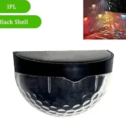 The Decor Haven Outdoor & Garten|Beleuchtung-LED Solar Wasserdichte Außenwandleuchte