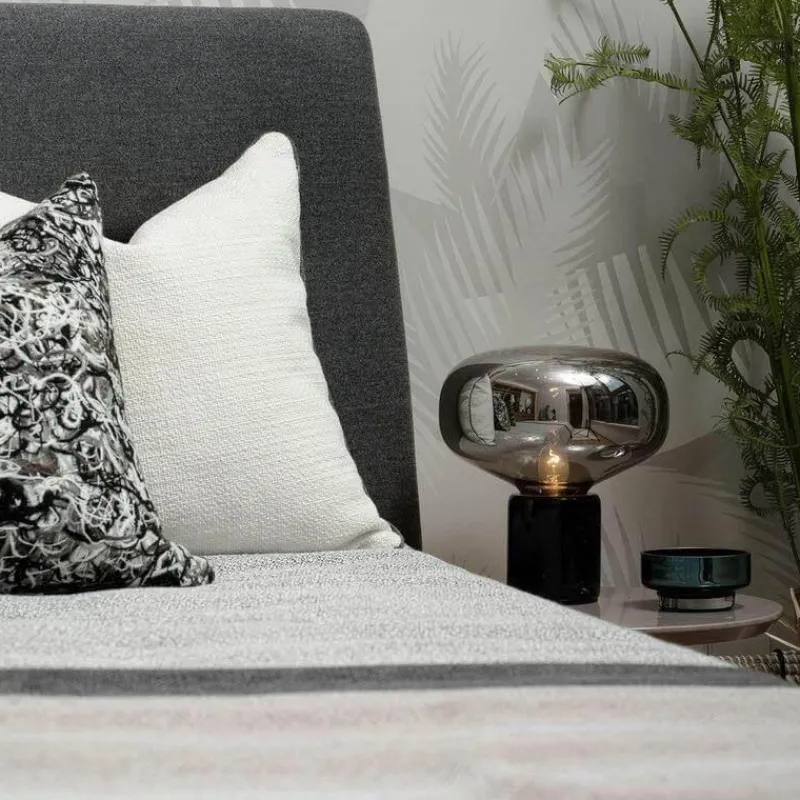 Comfort u0026 Style Beleuchtung-LED Table Lamp - Postmodern Marble Glass Design