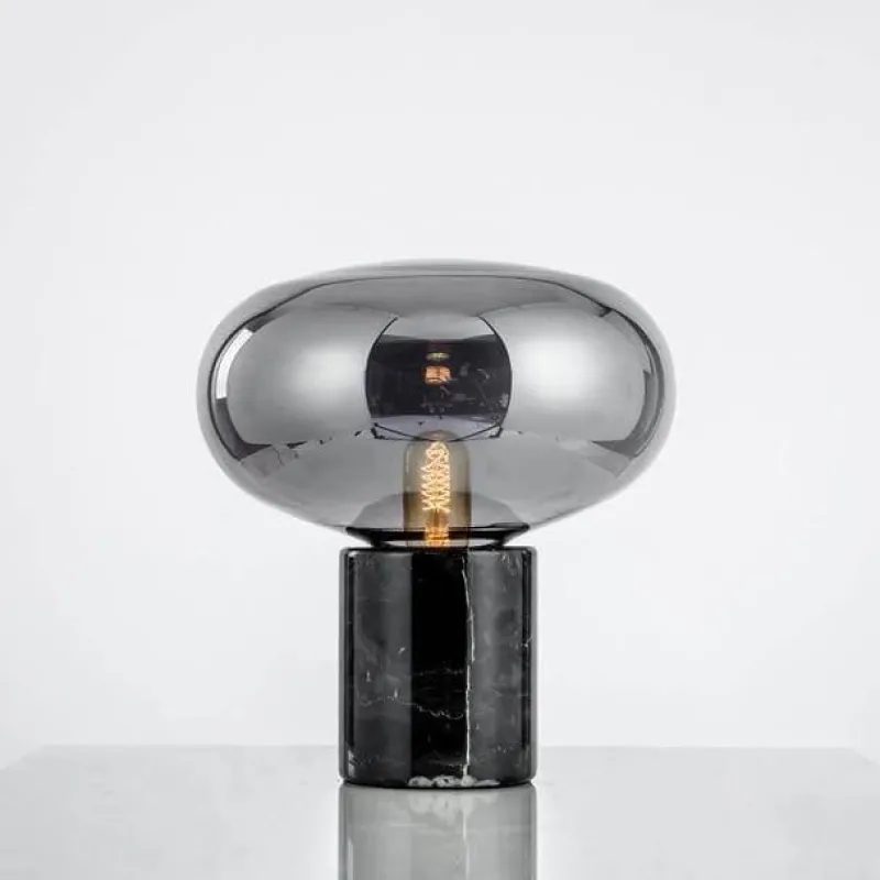 Comfort u0026 Style Beleuchtung-LED Table Lamp - Postmodern Marble Glass Design