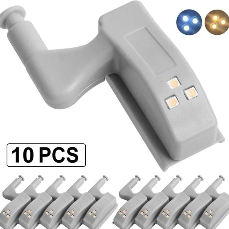 Comfort u0026 Style Beleuchtung-LED Wardrobe Sensor Hinge Lamp - 10 Pack