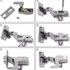 Comfort u0026 Style Beleuchtung-LED Wardrobe Sensor Hinge Lamp - 10 Pack