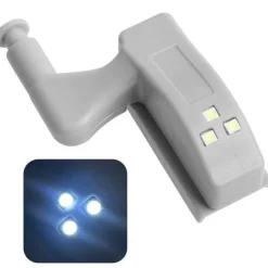 Comfort u0026 Style Beleuchtung-LED Wardrobe Sensor Hinge Lamp - 10 Pack