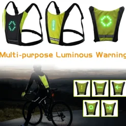 Decor Fahrräder & Verkehr-LED Wireless Bike Signal Vest - Reflektierende Sicherheitsweste