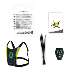 Decor Fahrräder & Verkehr-LED Wireless Bike Signal Vest - Reflektierende Sicherheitsweste