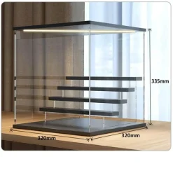 Ember u0026 Ivy Beleuchtung-LED-Acryl-Displaybox - Beleuchteter Schaukasten-Organizer