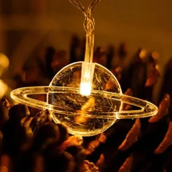 Bright Accents Beleuchtung-LED-Astronauten-Lichterkette – Galaxie-Lichterkette-Dekor