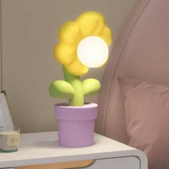 Illuminate Home Beleuchtung-LED-Blumen-Nachtlicht - Dekorative Heimlampe