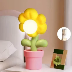 Illuminate Home Beleuchtung-LED-Blumen-Nachtlicht - Dekorative Heimlampe