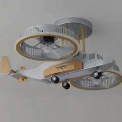 Willow u0026 Whim Beleuchtung-LED-Deckenventilatorlampe – Moderne futuristische Beleuchtung