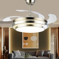Comfort u0026 Style Beleuchtung-LED-Deckenventilatorlampe mit Fernbedienung – Moderne Beleuchtungsvorrichtung für das Zuhause