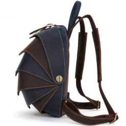 Decor Taschen & Geldbörsen-Leder Retro Herren Rucksack - Moderne Echtledertasche