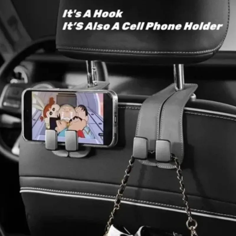 Wild u0026 Free Gear Autozubehör|Automobilindustrie-Leder-Rücksitz-Organizer – Auto-Aufbewahrungssystem mit Doppelhaken