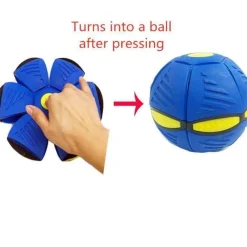 The Decor Haven Babyspielzeug-LED-Flug-UFO-Scheibenspielzeug – Leuchtender Flugball