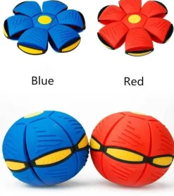 The Decor Haven Babyspielzeug-LED-Flug-UFO-Scheibenspielzeug – Leuchtender Flugball