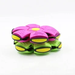 The Decor Haven Babyspielzeug-LED-Flug-UFO-Scheibenspielzeug – Leuchtender Flugball