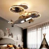 Ember u0026 Ivy Beleuchtung-LED-Helikopter-Ventilatorlampe – Sky Hero Design