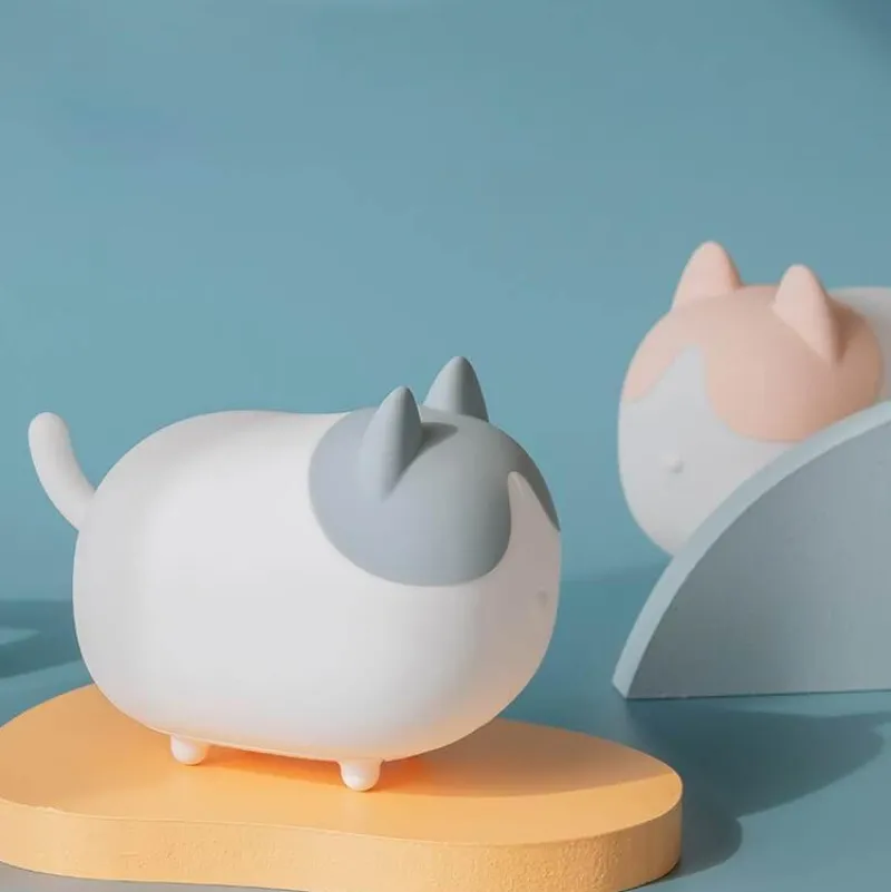The Light Loft Beleuchtung-LED-Katzen-Nachtlicht – süße Kinderlampe