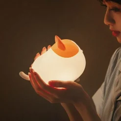 The Light Loft Beleuchtung-LED-Katzen-Nachtlicht – süße Kinderlampe