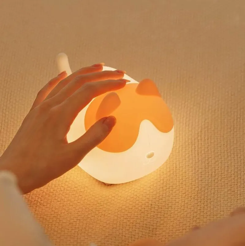 The Light Loft Beleuchtung-LED-Katzen-Nachtlicht – süße Kinderlampe
