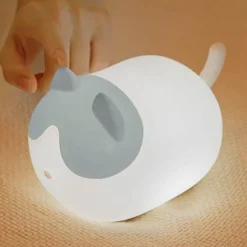 The Light Loft Beleuchtung-LED-Katzen-Nachtlicht – süße Kinderlampe