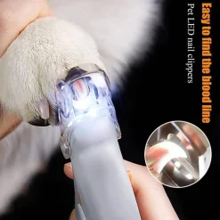 Decor Haustierzubehör-LED-Krallenschneider für Haustiere – Professionelles Pflegewerkzeug für Hunde und Katzen