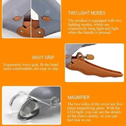 Decor Haustierzubehör-LED-Krallenschneider für Haustiere – Professionelles Pflegewerkzeug für Hunde und Katzen