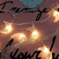 Bright Accents Beleuchtung-LED-Lichterkette – Mondlicht-Dekor für drinnen und draußen