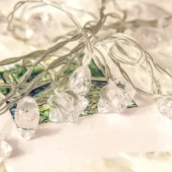 Bright Accents Beleuchtung-LED-Lichterkette mit Pentagramm – bezaubernde Lichterkette für Partys zur Heimdekoration