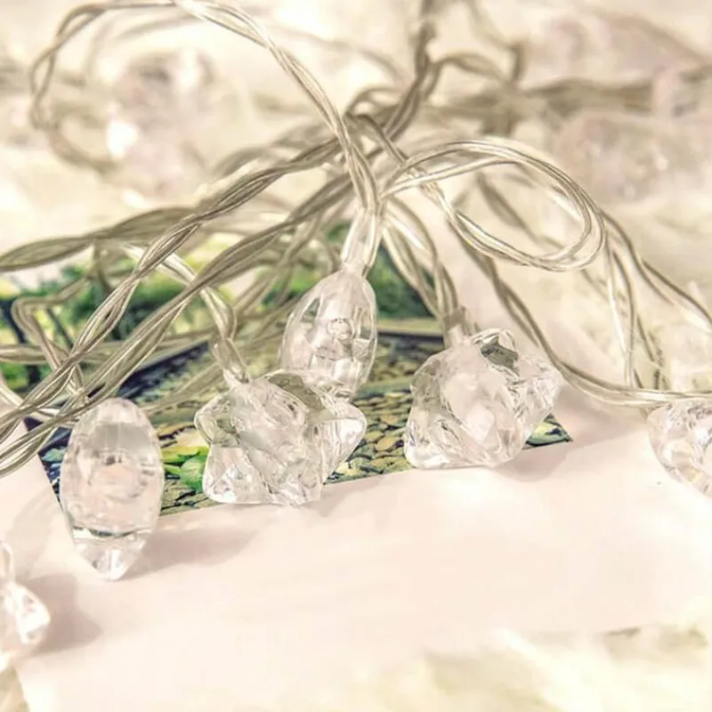 Bright Accents Beleuchtung-LED-Lichterkette mit Pentagramm – bezaubernde Lichterkette für Partys zur Heimdekoration