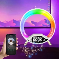 The Decor Haven Gadgets Für Zuhause-LED-Nachtlampenlautsprecher - Multifunktionales Schlafzimmerlicht