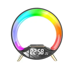 The Decor Haven Gadgets Für Zuhause-LED-Nachtlampenlautsprecher - Multifunktionales Schlafzimmerlicht