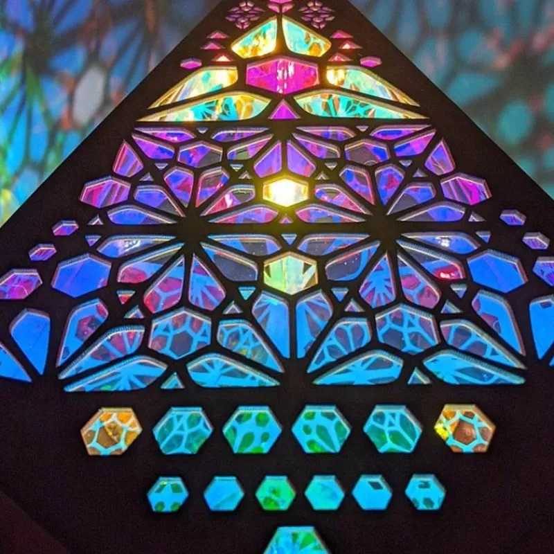 Comfort u0026 Style Outdoor & Garten|Beleuchtung-LED-Nachtlampenprojektor aus Holz – stimmungsvolle Beleuchtung