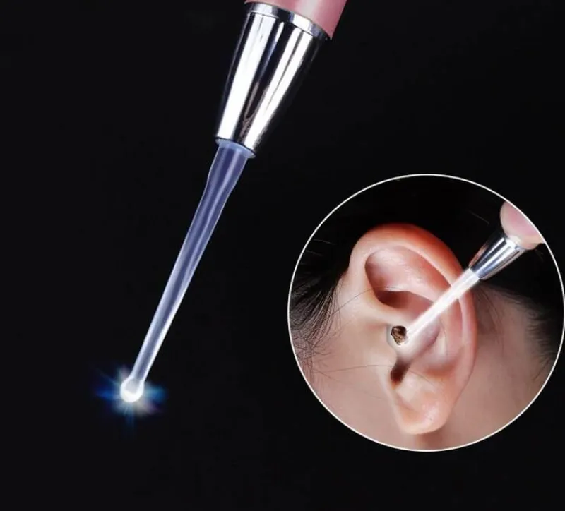 The Relaxation Nook Gesundheits-Gadgets|Gesundheits- Und Entspannungstools-LED-Ohrenschmalz-Entfernungswerkzeug – Ohrenreiniger mit Taschenlampe