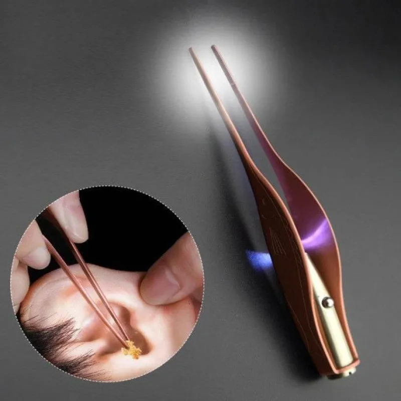 PureGlow Männerpflege|Frauenpflege-LED-Ohrschmalzentfernungswerkzeug mit Licht