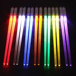 The Culinary Kit Küche & Esszimmer-LED-Party-Essstäbchen – Kreative, leuchtende und langlebige Utensilien