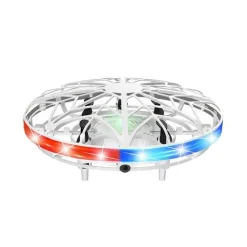 The Decor Haven Babyspielzeug-LED-Quadcopter-Drohne mit Gestenerkennung – tragbare Mini-Drohne