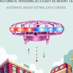 The Decor Haven Babyspielzeug-LED-Quadcopter-Drohne mit Gestenerkennung – tragbare Mini-Drohne