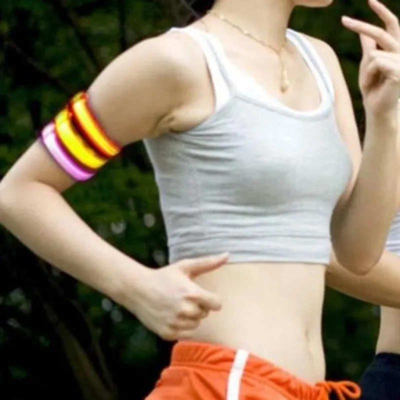 The Relaxation Nook Fitness-Gadgets|Gesundheits-Gadgets-LED-Sicherheitsarmband für Nachtläufe – Leuchtendes Armband für mehr Sichtbarkeit