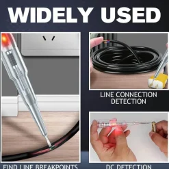 Cozy Living Heimwerkzeuge-LED-Spannungsprüfstift - Elektrisches Prüfwerkzeug