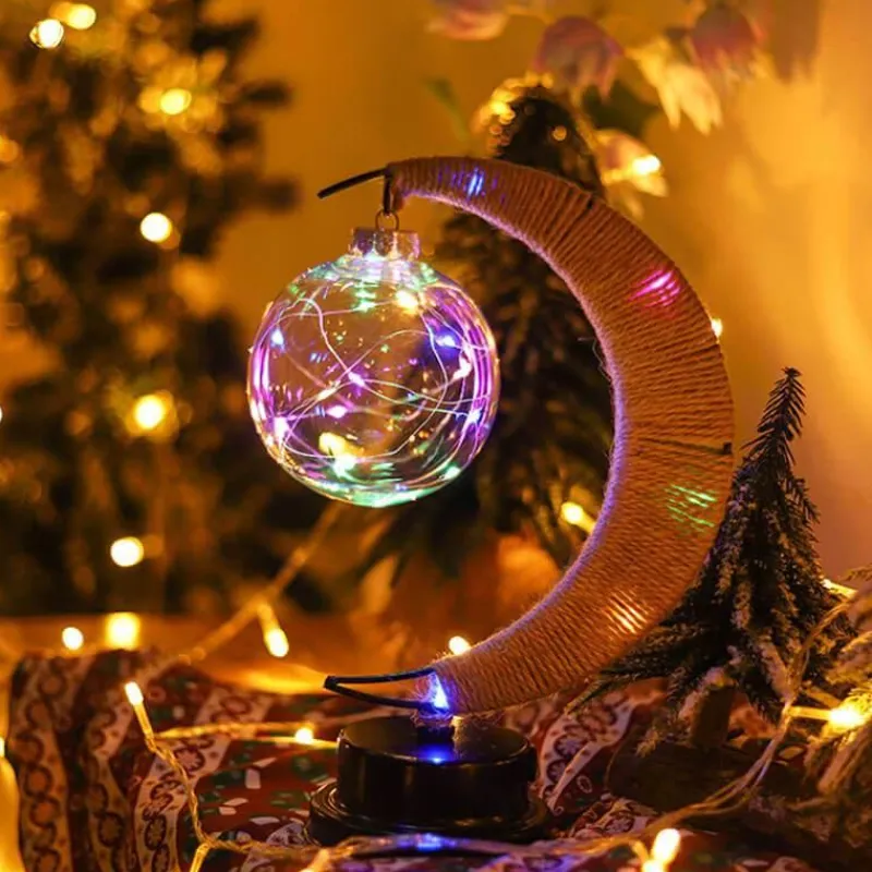 Bright Accents Beleuchtung-LED-Tischlampe – Dekoratives Nachtlicht für Zuhause