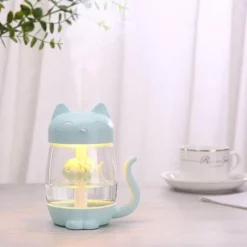 Tranquil Touch Gesundheits-Gadgets|Gesundheits- Und Entspannungstools-LED-Ultraschall-Luftbefeuchter in Tierform – Niedlicher Luftbefeuchter