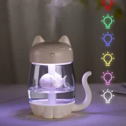 Tranquil Touch Gesundheits-Gadgets|Gesundheits- Und Entspannungstools-LED-Ultraschall-Luftbefeuchter in Tierform – Niedlicher Luftbefeuchter