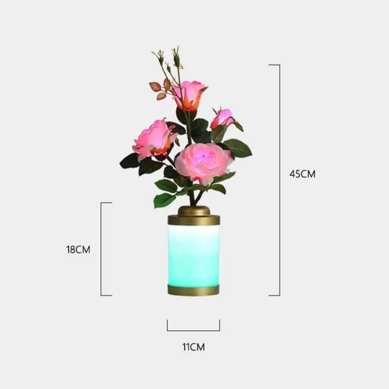 Bright Accents Beleuchtung-LED-Vasenlicht – Kreative Beleuchtung für die Inneneinrichtung