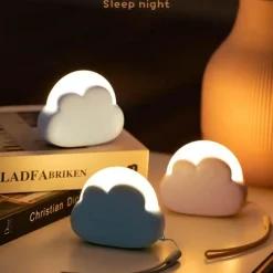 Bright Accents Beleuchtung-LED-Wolken-Nachtlicht - Süße Kinderzimmerlampe