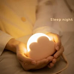 Bright Accents Beleuchtung-LED-Wolken-Nachtlicht - Süße Kinderzimmerlampe